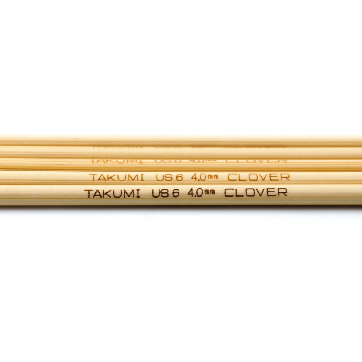 Takumi Bamboo Knitting Needles Double Pointed (7") No. 6