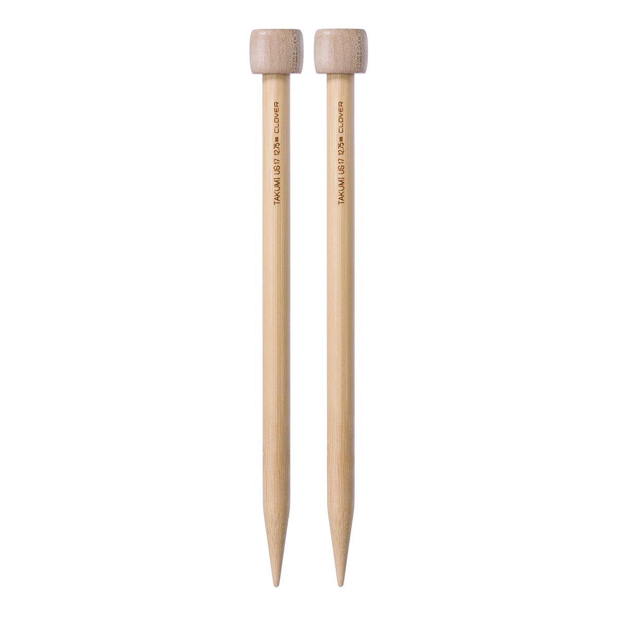 Takumi Bamboo Knitting Needles Single Pointed (10") No. 17
