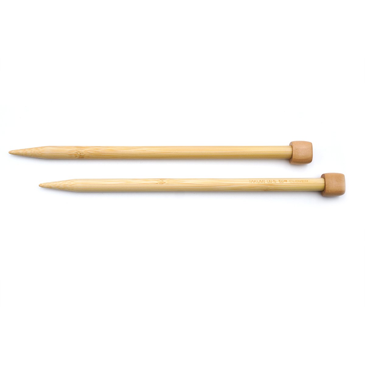 Takumi Bamboo Knitting Needles Single Pointed (9") No. 15