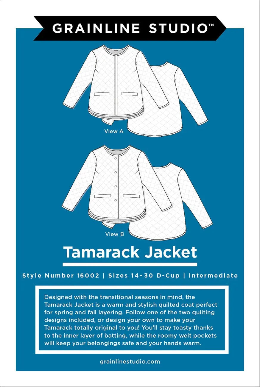 Tamarack Jacket Sizes 14-30 - Linda's Electric Quilters