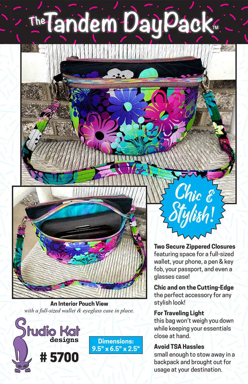Tandem DayPack - Linda's Electric Quilters