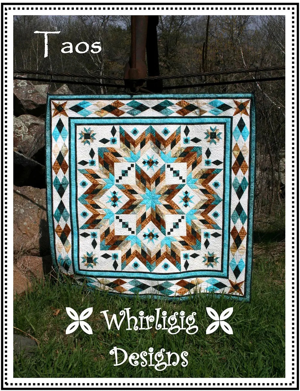 Taos Block of the Month - Linda's Electric Quilters
