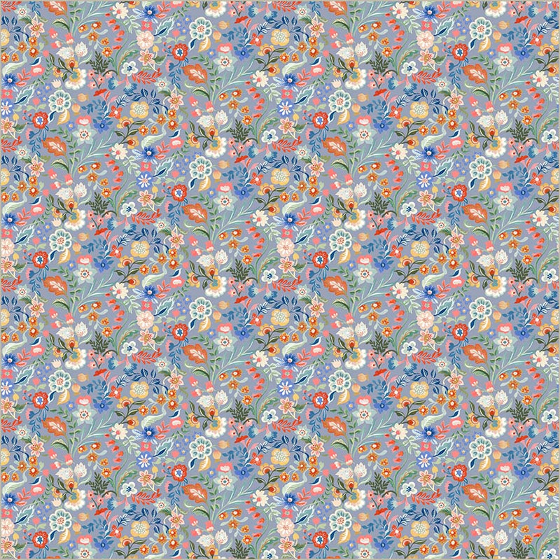 Tapestry Delicate Florentine Cotton 43/44 Fabric Per Yard