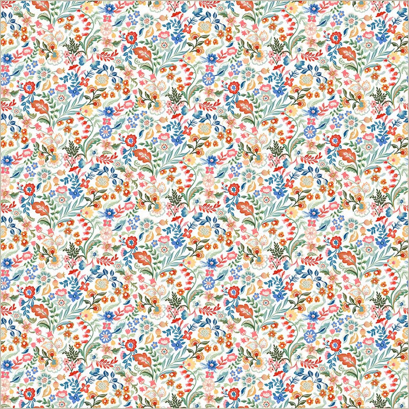 Tapestry Delicate Mist Cotton 43/44 Fabric Per Yard