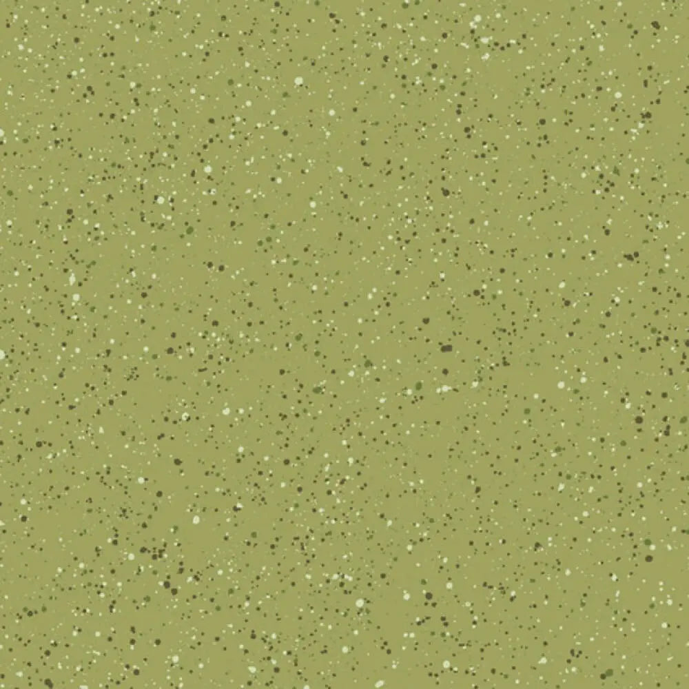 Tea for Two - Drops - Olive 44" / 45" Fabric Per Yard The Fabric Company