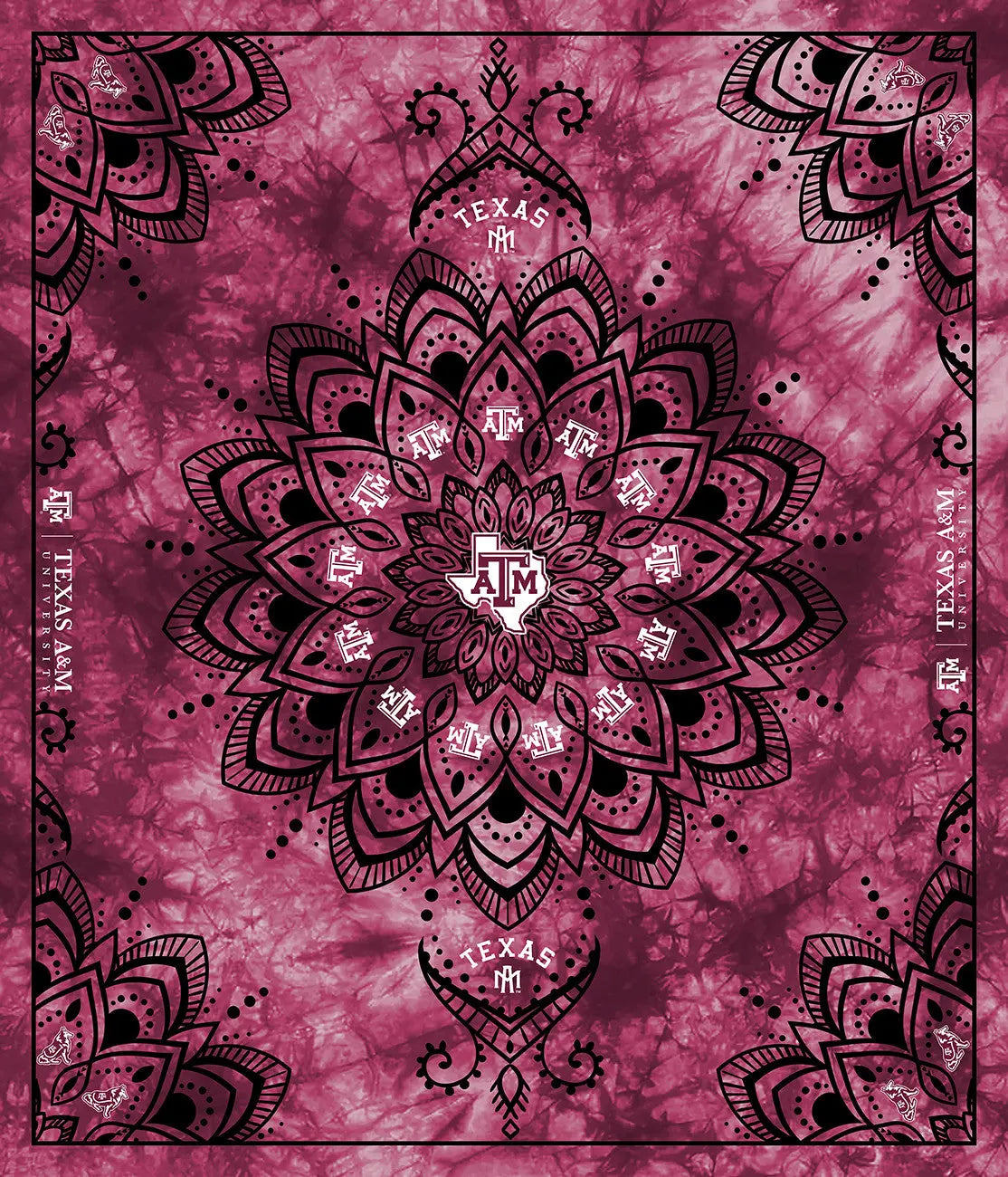 Texas A&M Collegiate Tapestry-48in x 56in Checker Distributor