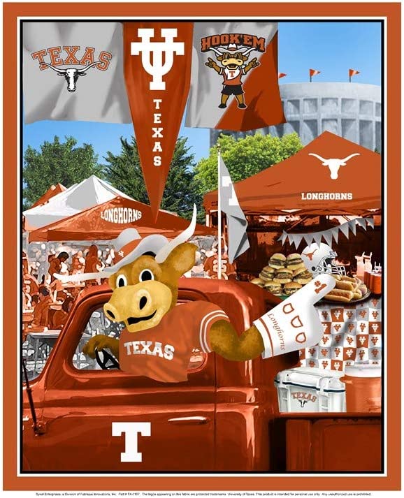 Sykel Texas Longhorns tailgate licensed collegiate fabric panel