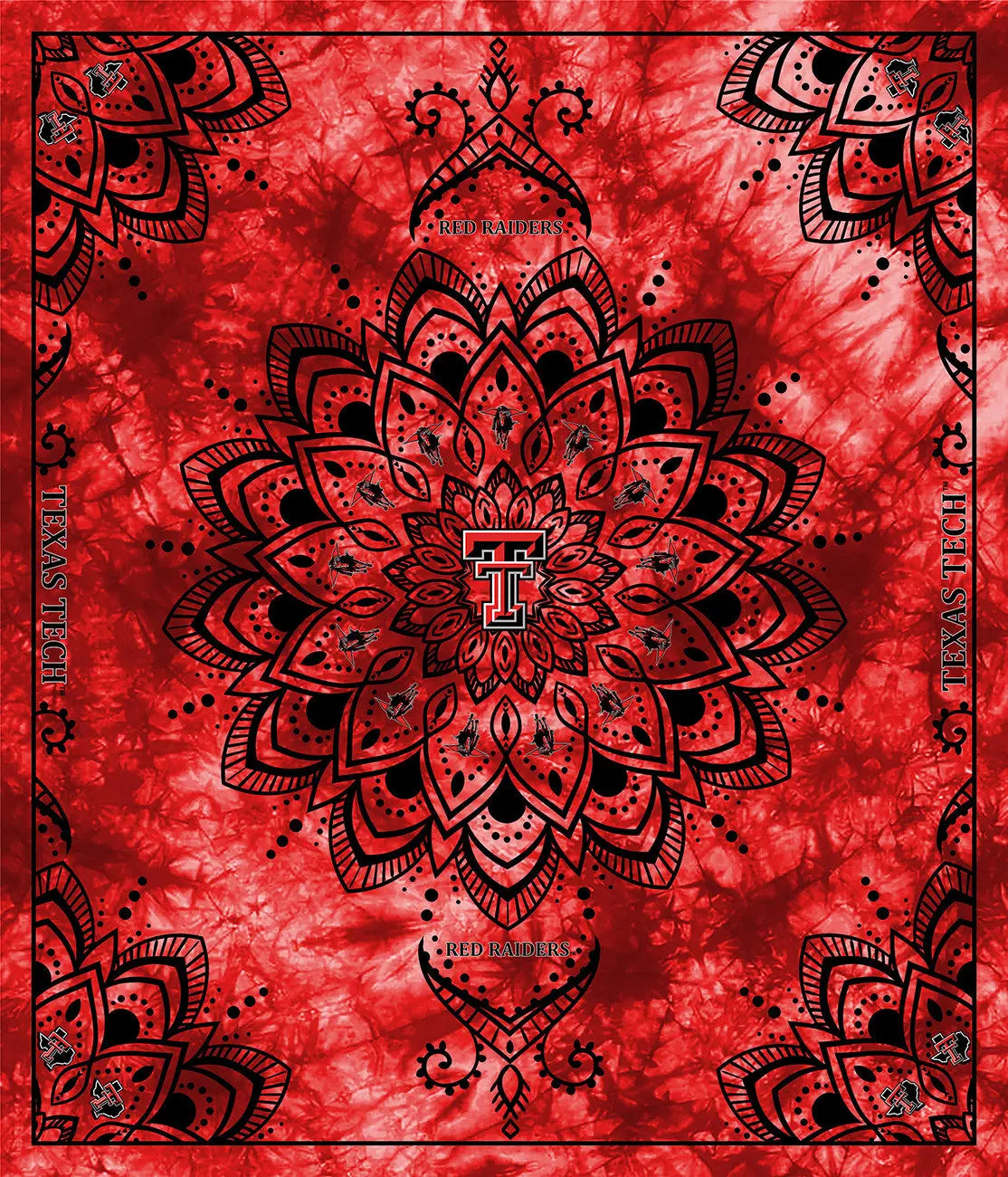 Texas Tech Collegiate Tapestry-48in x 56in Checker Distributor