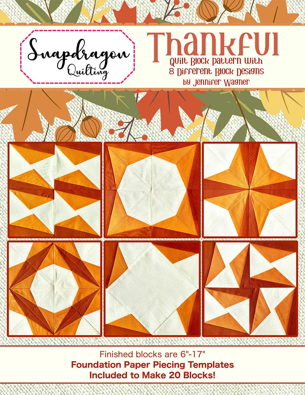 Thankful Blocks - Linda's Electric Quilters