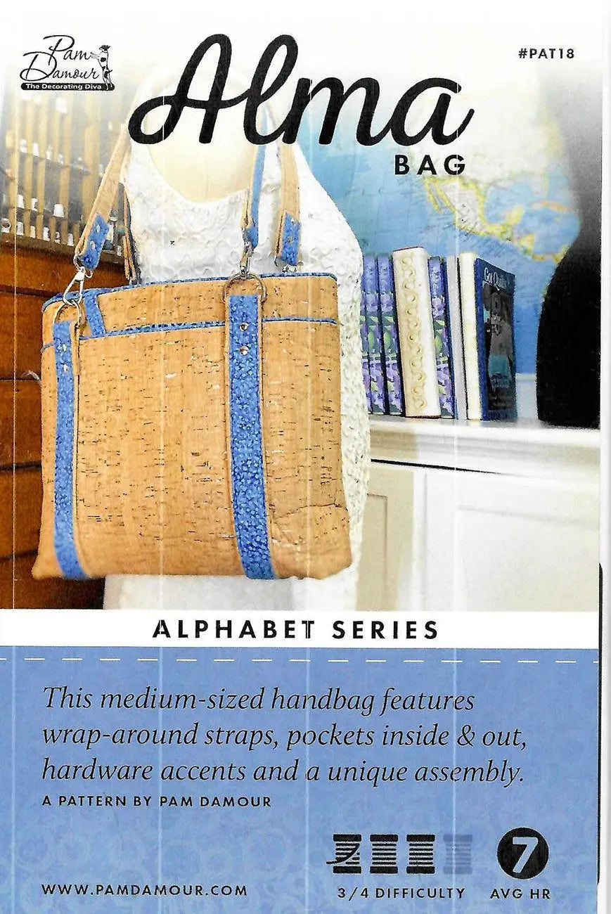 The Alma Bag Pattern - Linda's Electric Quilters