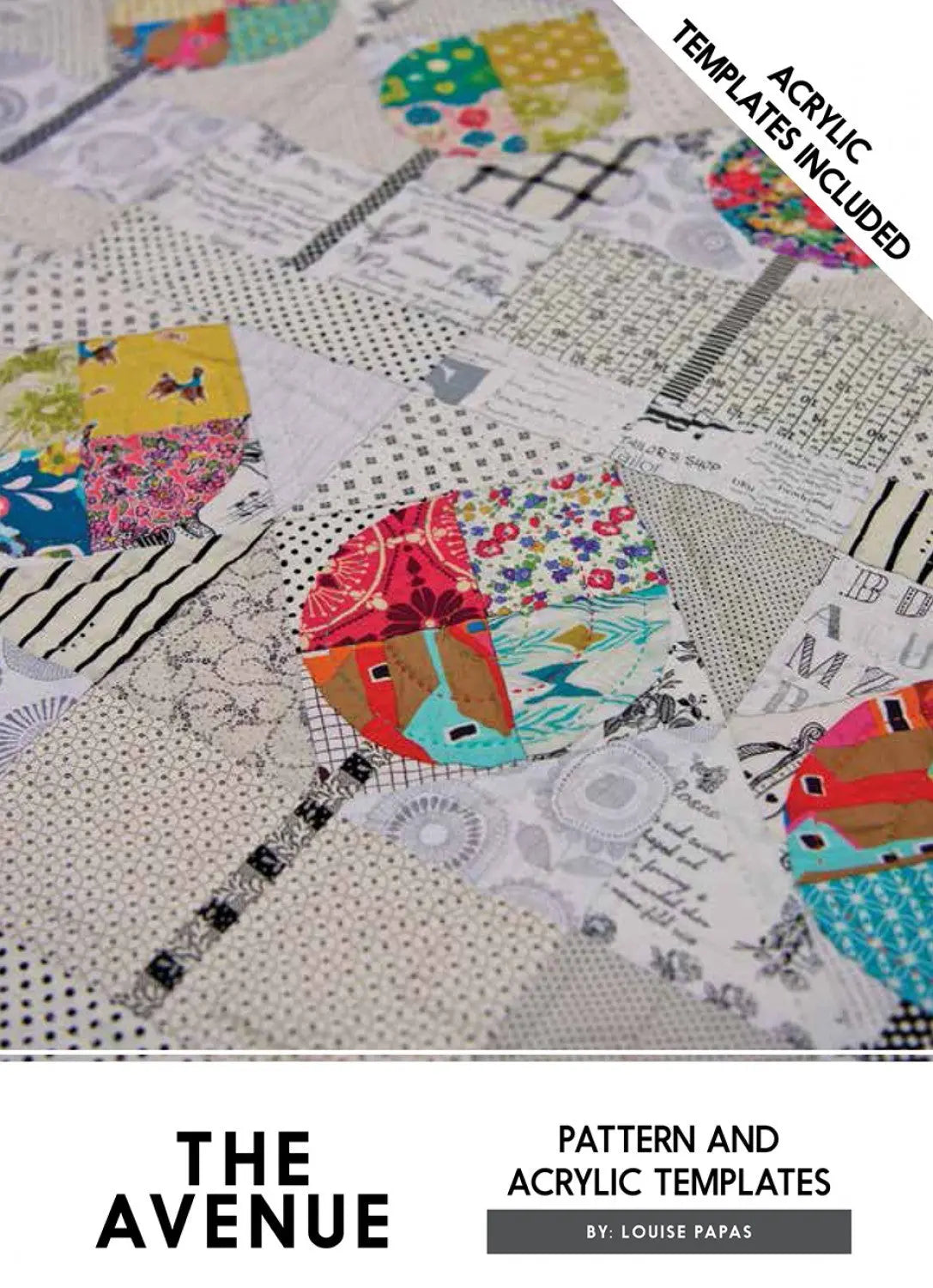 The Avenue Pattern And Template - Linda's Electric Quilters