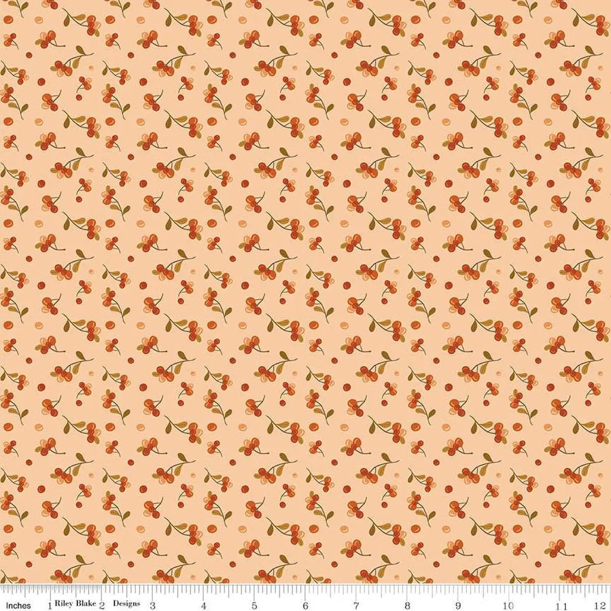 The Awe of Autumn Bittersweet Blush 43"/44" Fabric Per Yard Riley Blake Designs