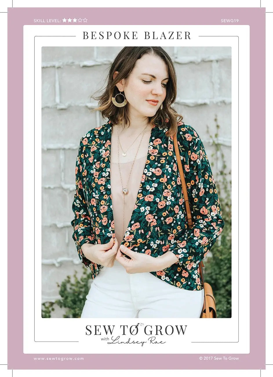 The Bespoke Blazer - Linda's Electric Quilters