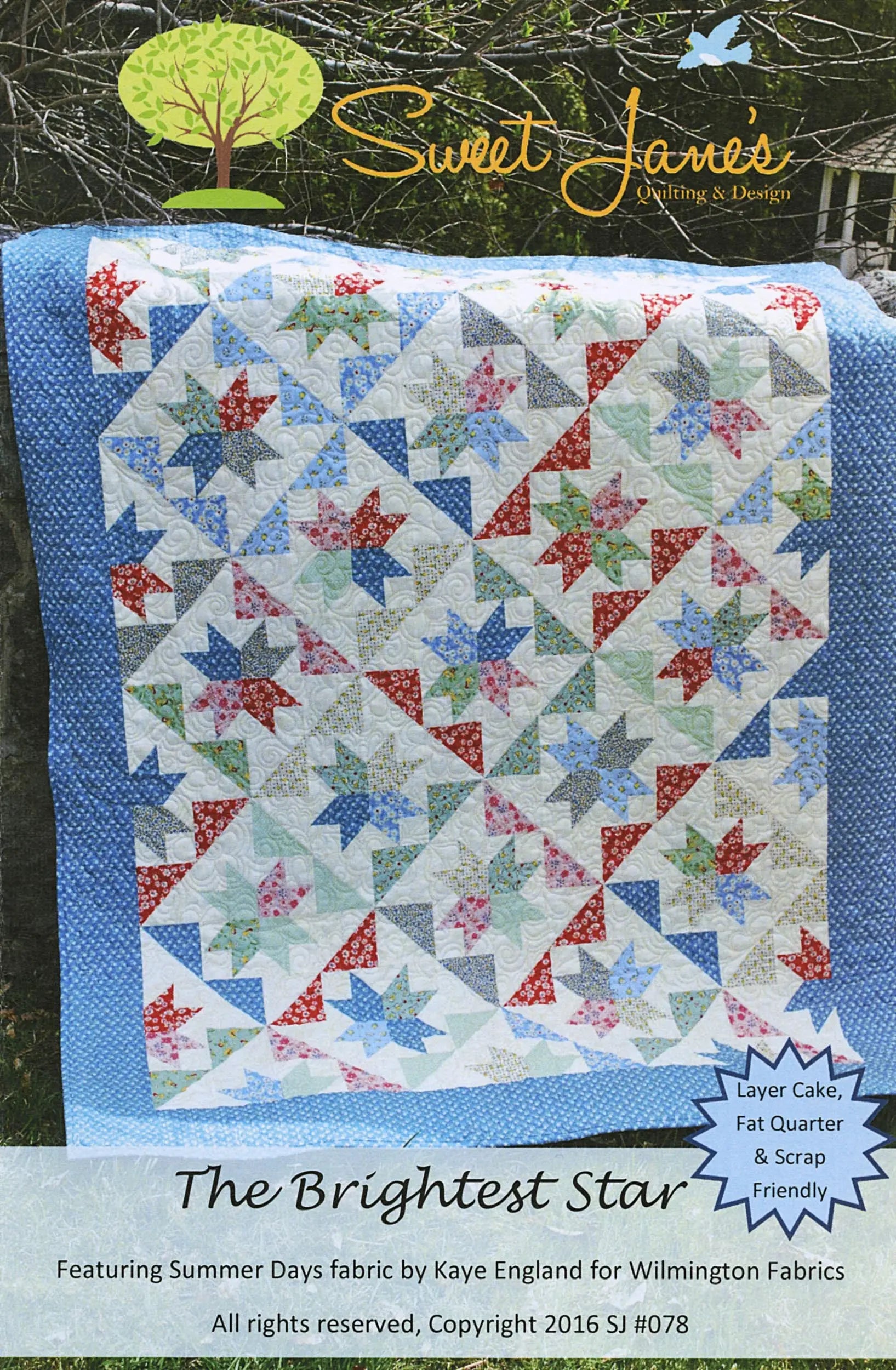 The Brightest Star - Linda's Electric Quilters