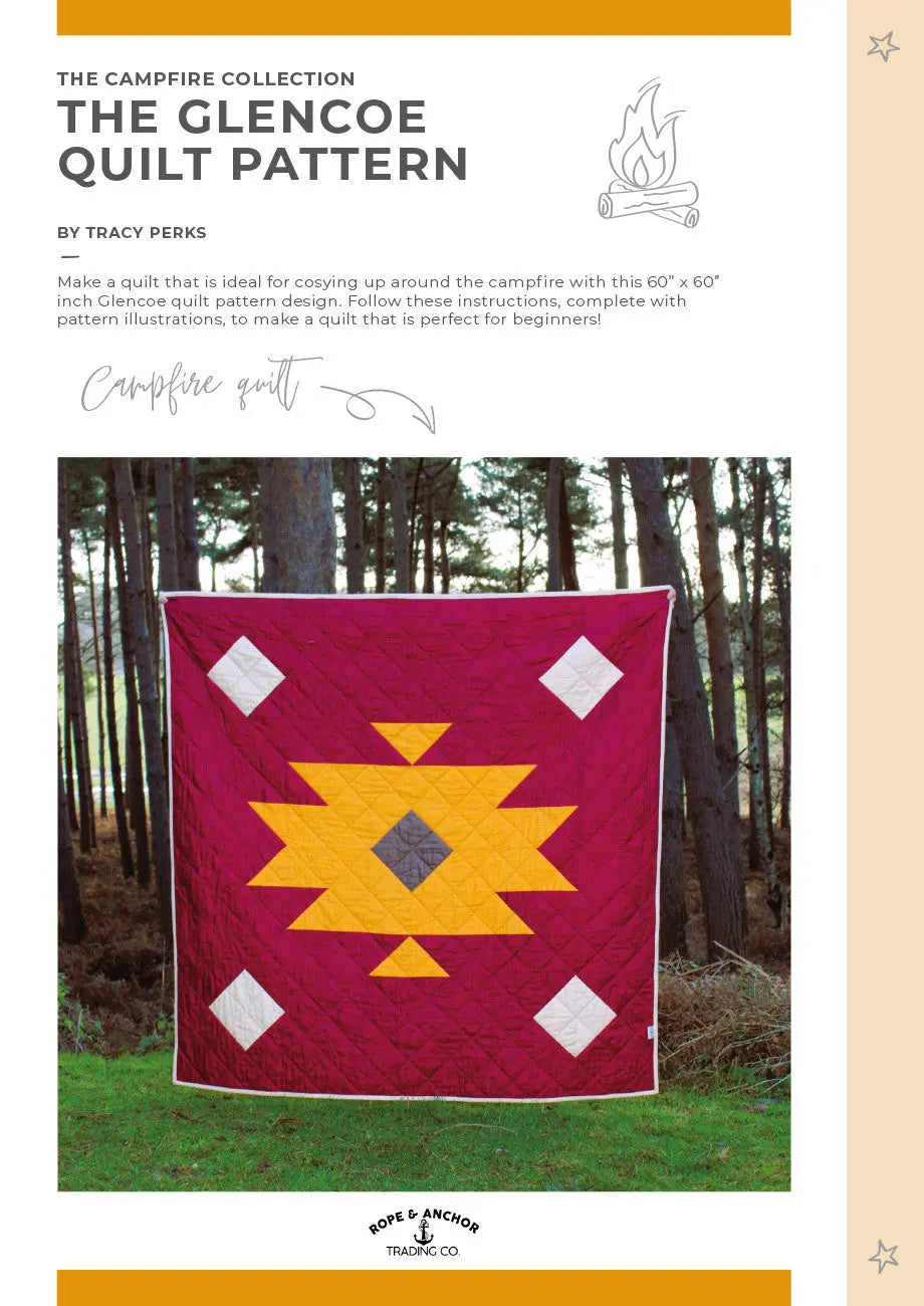 The Glencoe Quilt Pattern - Linda's Electric Quilters