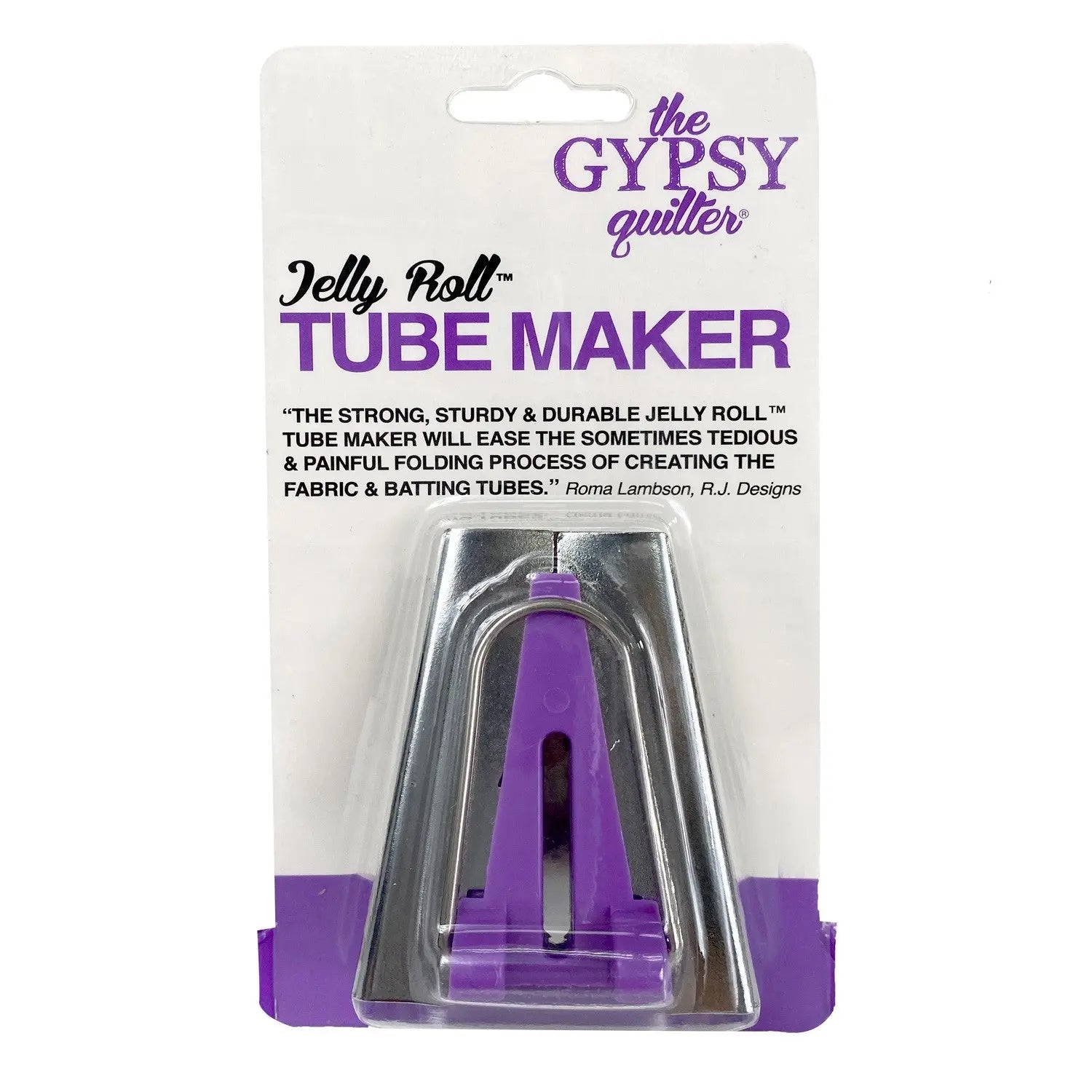 The Gypsy Quilter Jelly Roll Tube Maker - Linda's Electric Quilters