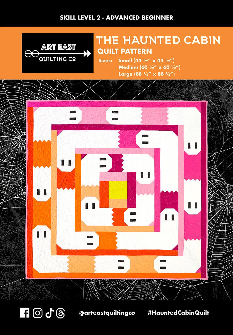 The Haunted Cabin Quilt Pattern - Linda's Electric Quilters