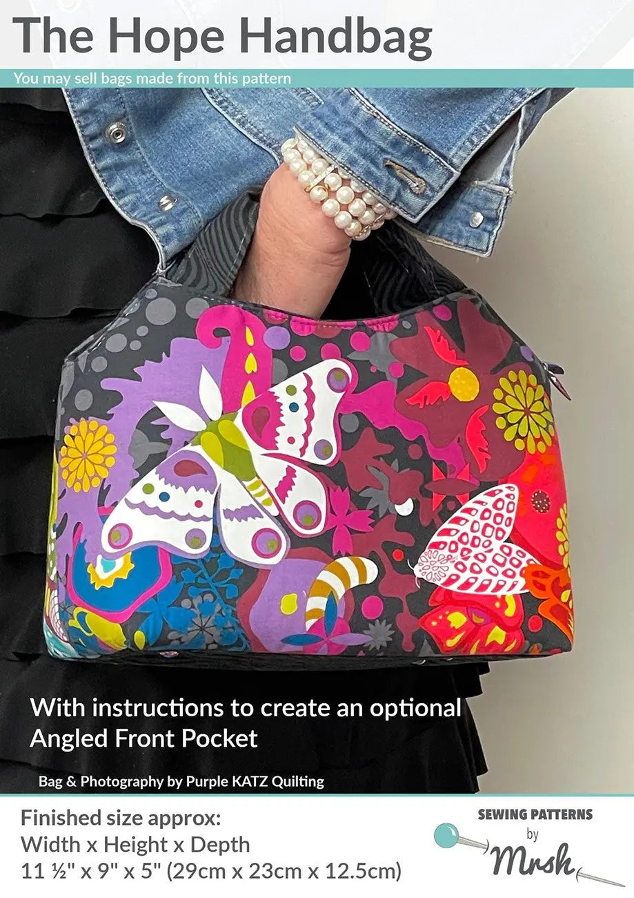 The Hope Handbag - Linda's Electric Quilters