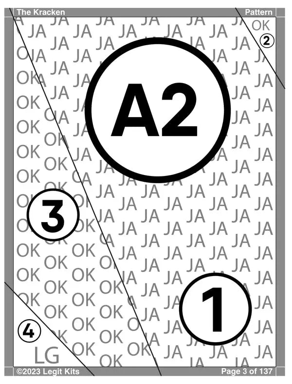 The Kracken Quilt Kit - Linda's Electric Quilters