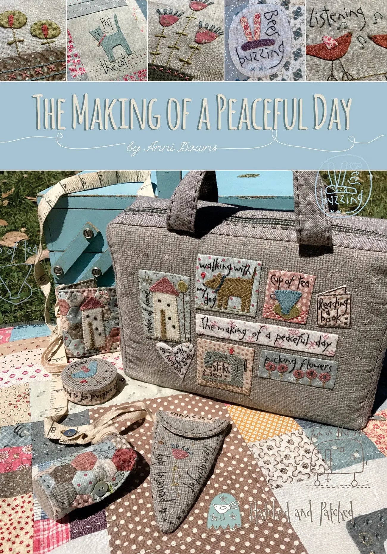 The Making of A Peaceful Day - Linda's Electric Quilters