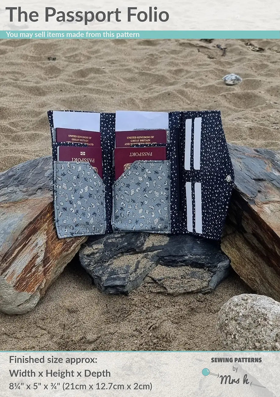 The Passport Folio - Linda's Electric Quilters