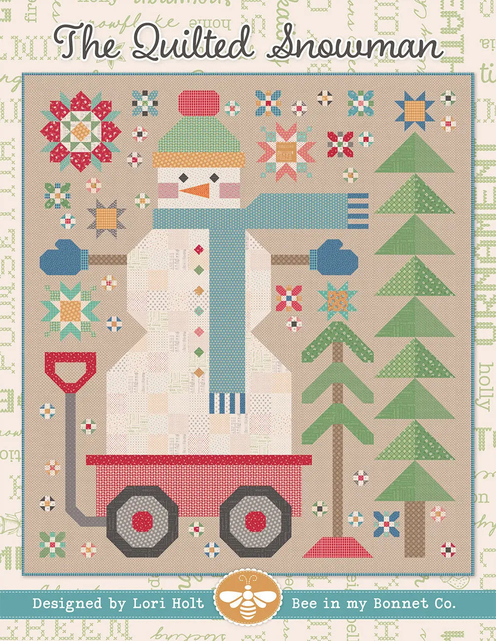 The Quilted Snowman by Lori Holt - Linda's Electric Quilters