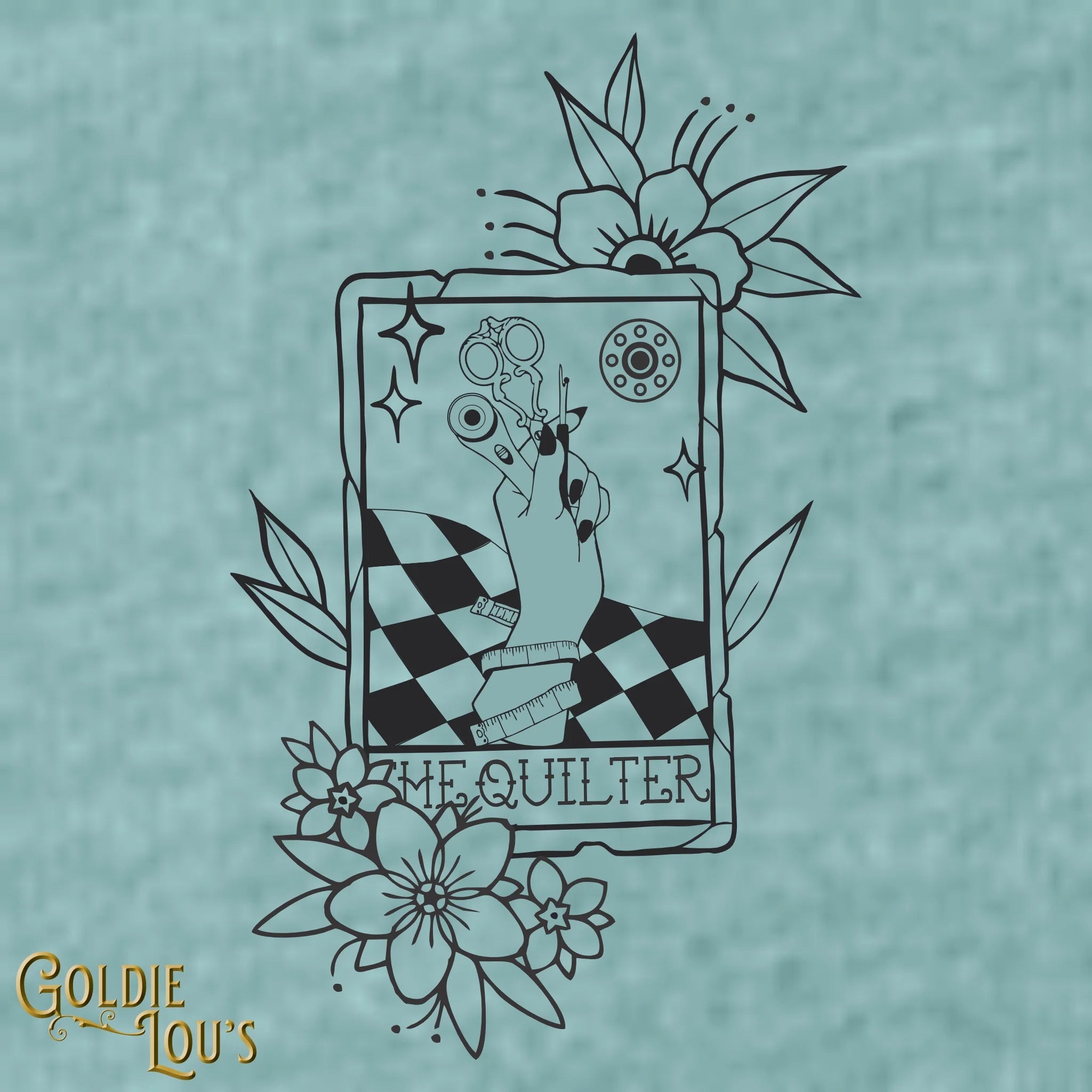 The Quilter Tarot Tank Top