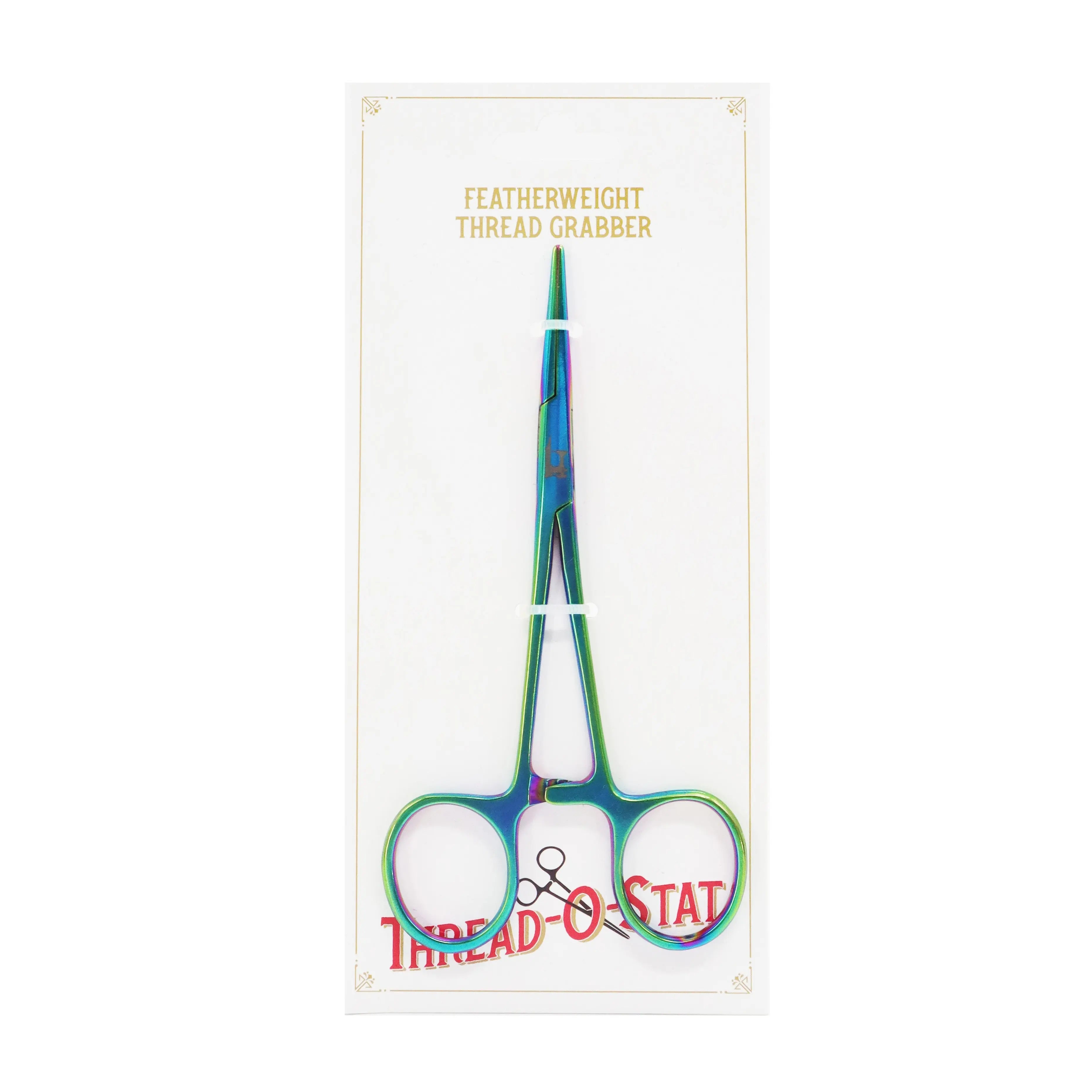 Thread-O-Stat Thread Grabber Iridescent Green - Linda's Electric Quilters