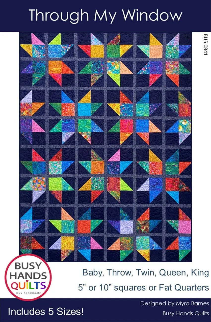 Through My Window Quilt Pattern - Linda's Electric Quilters
