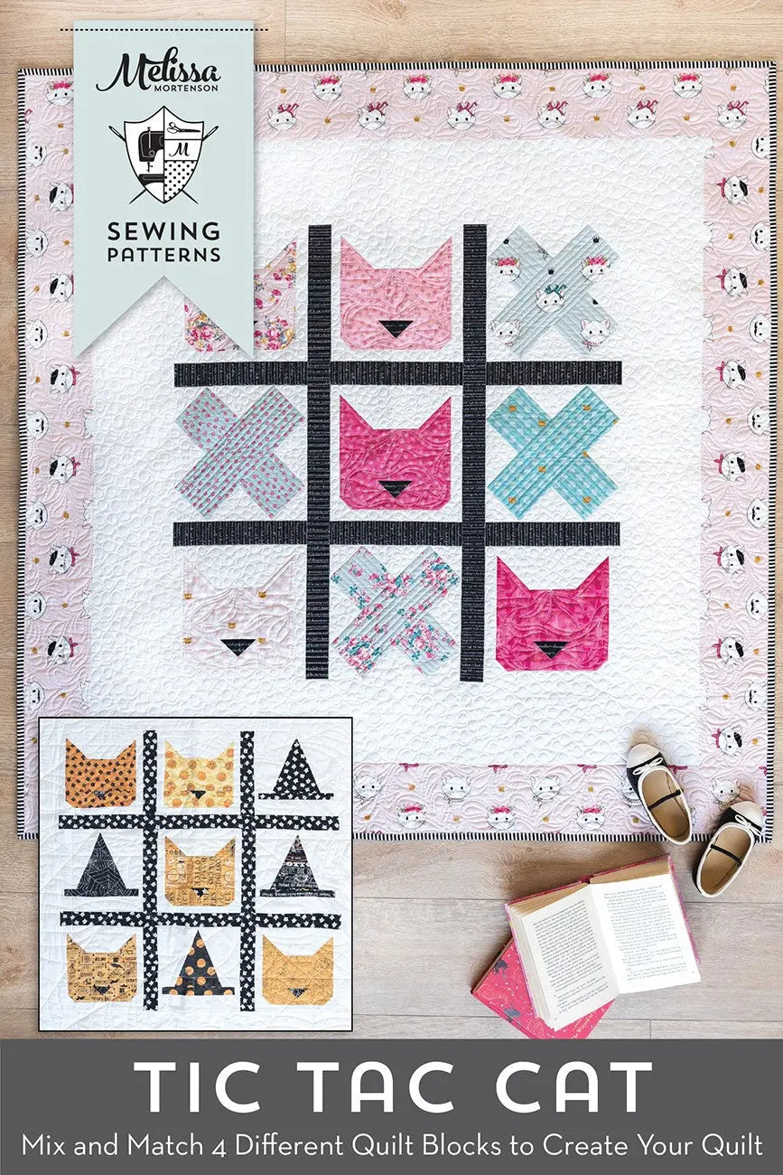 Tic Tac Cat Pattern - Linda's Electric Quilters