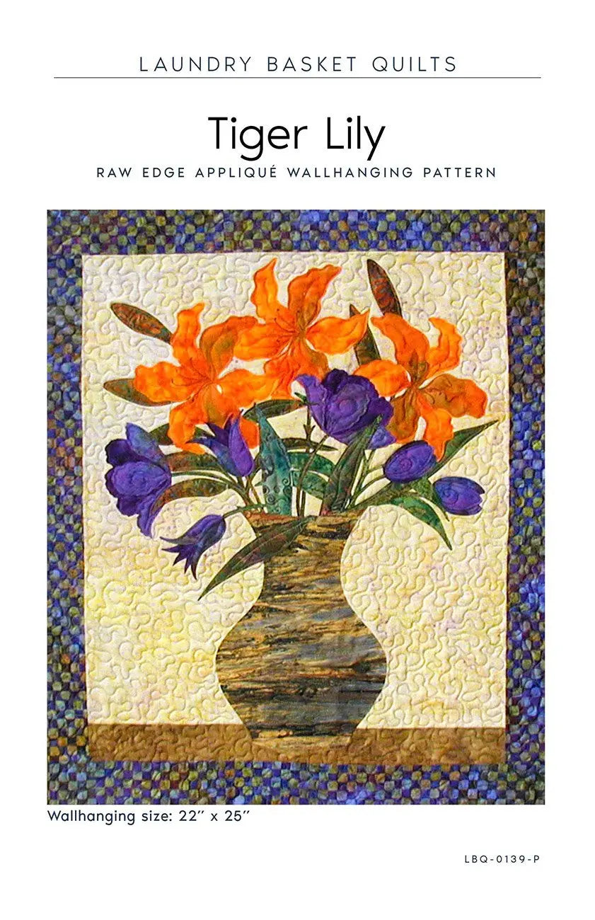Tiger Lily - Linda's Electric Quilters