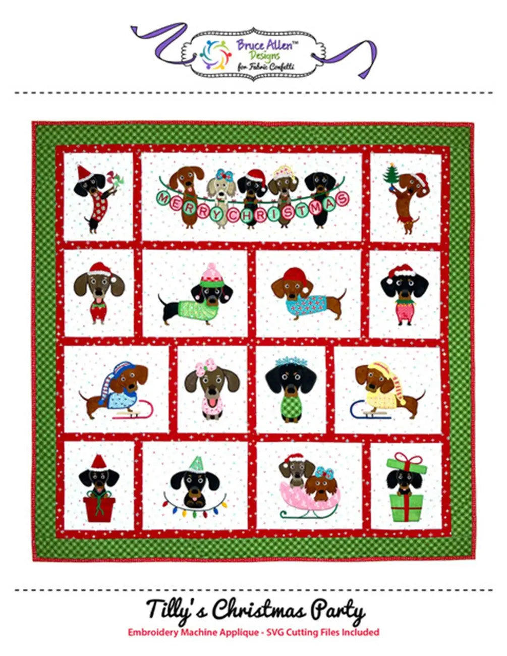 Tilly's Christmas Party - Linda's Electric Quilters