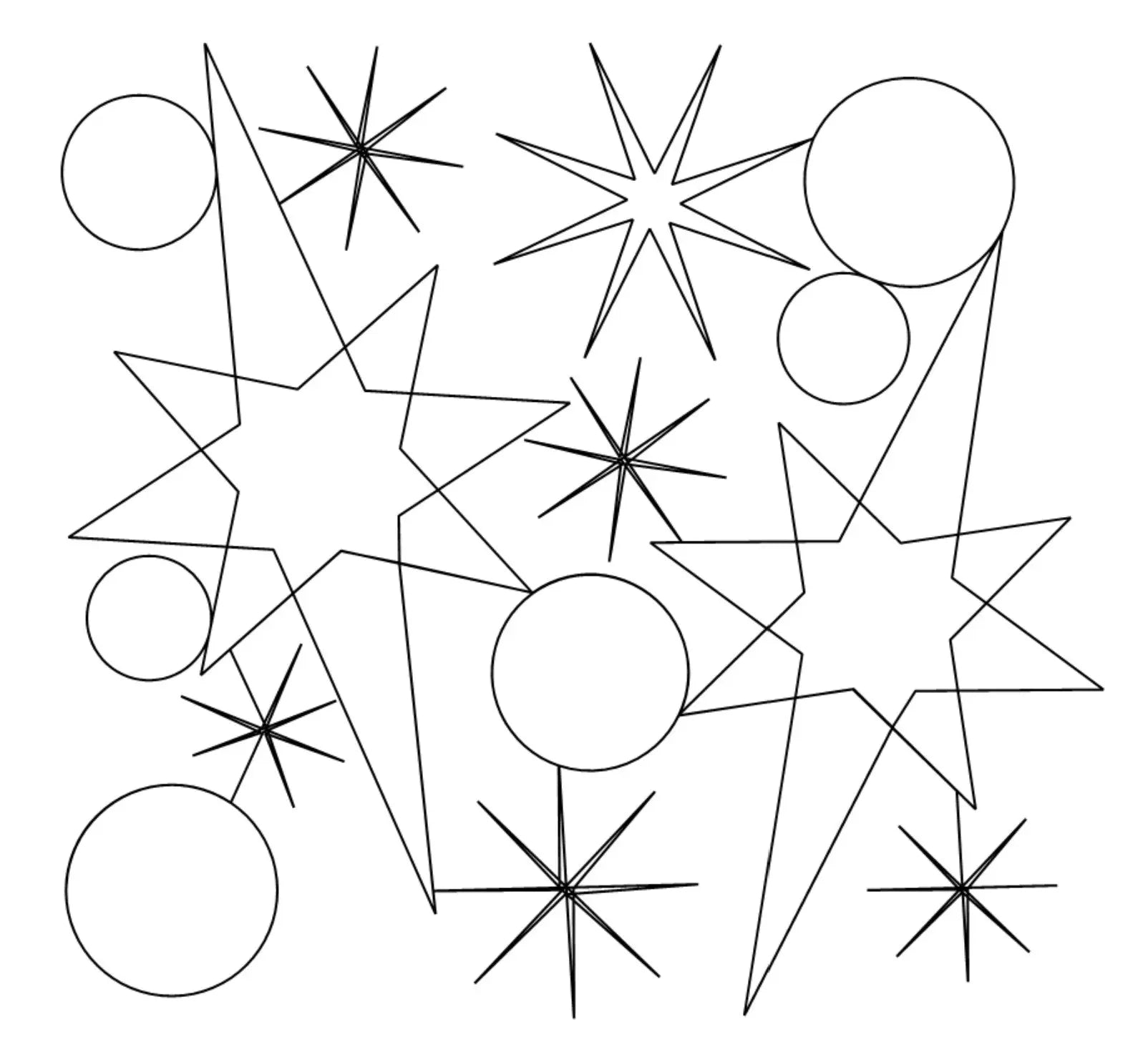 Tinsel E2E - Linda's Electric Quilters