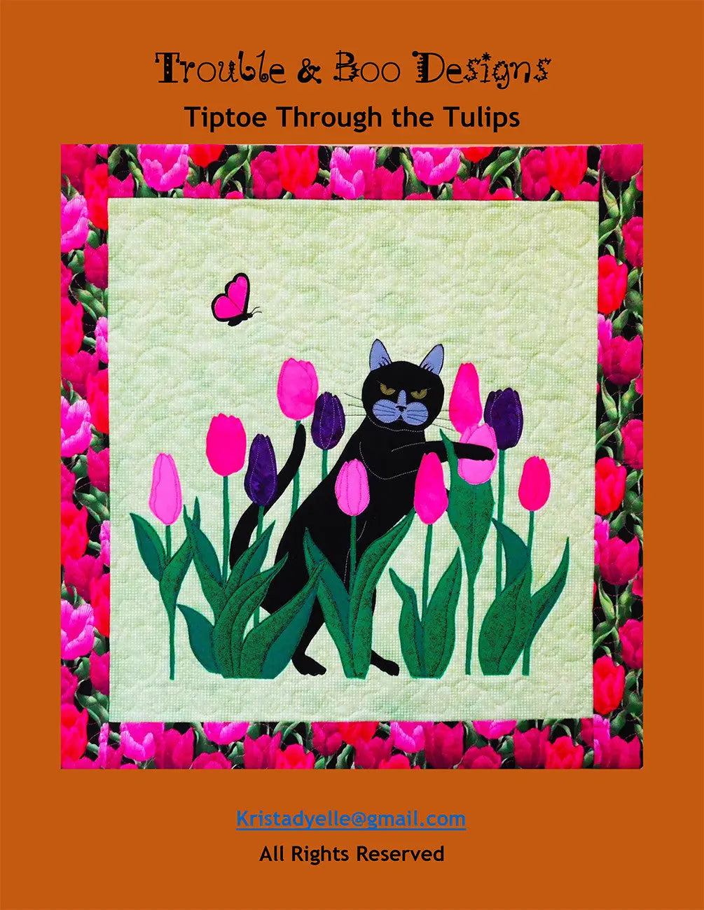Tiptoe Through the Tulips - Linda's Electric Quilters