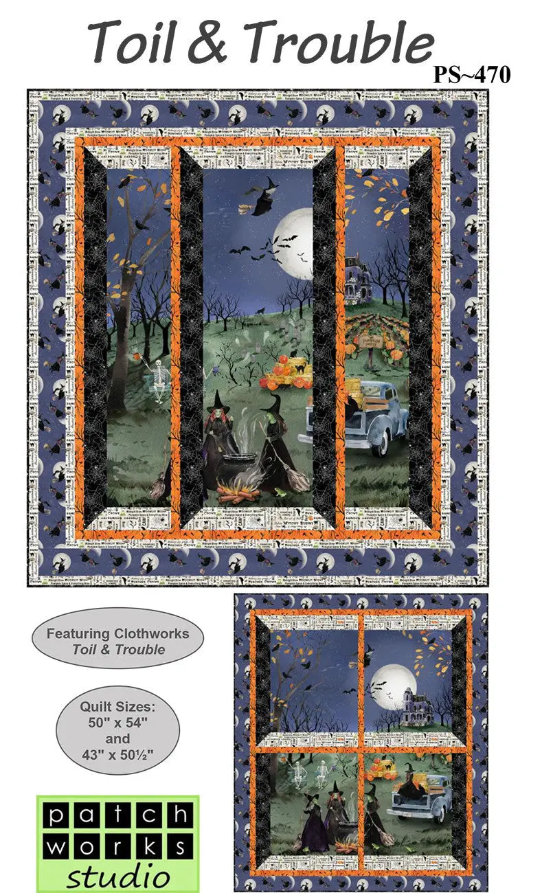Toil & Trouble - Linda's Electric Quilters