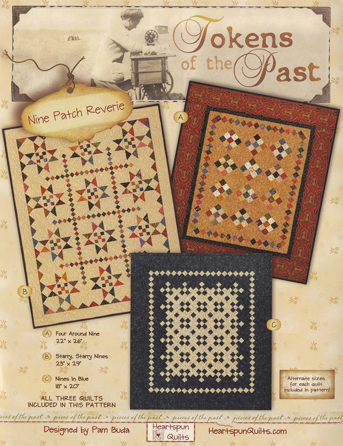 Token of the Past Nine Patch Reverie - Linda's Electric Quilters