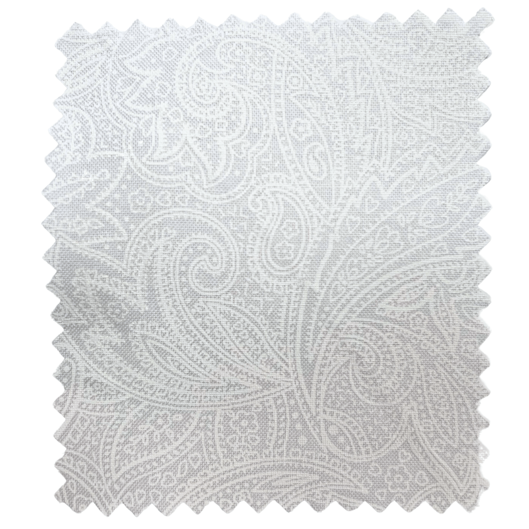 Choice Fabrics Tone on Tone 108 inch white on white paisley quilt backing by the yard