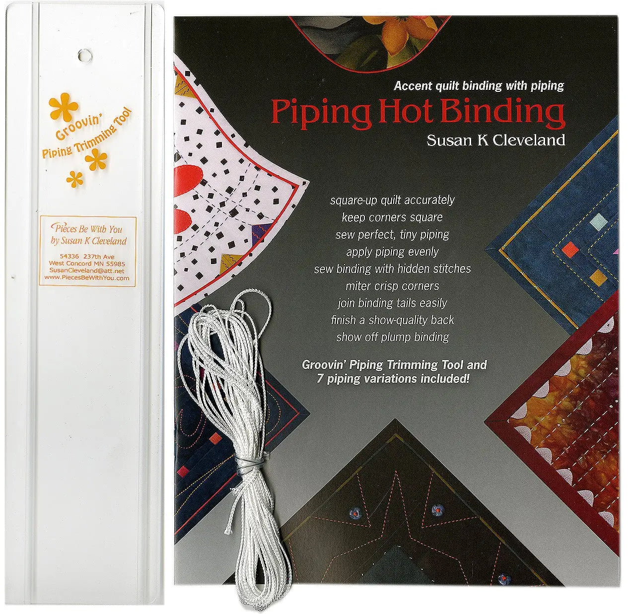 Tool Kit Piping Hot Binding - Linda's Electric Quilters