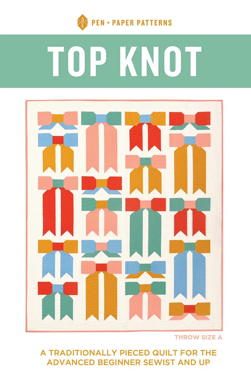 Top Knot Quilt Pattern - Linda's Electric Quilters