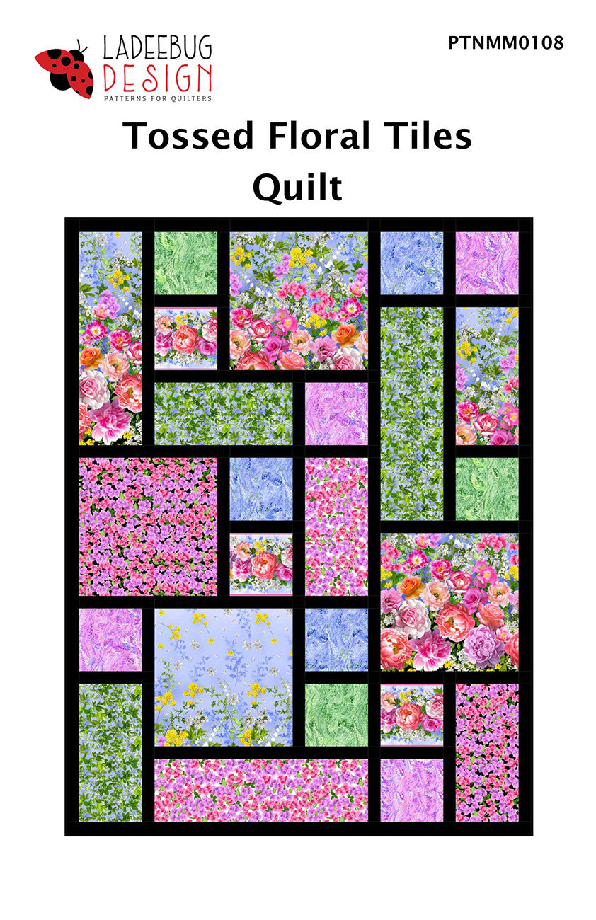 Tossed Floral Tiles