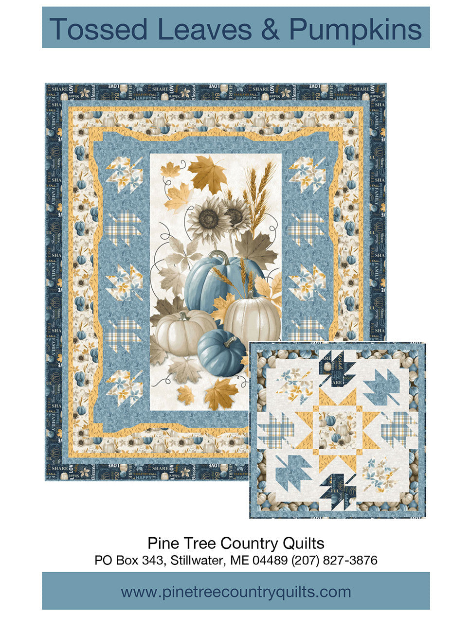 Tossed Leaves & Pumpkins