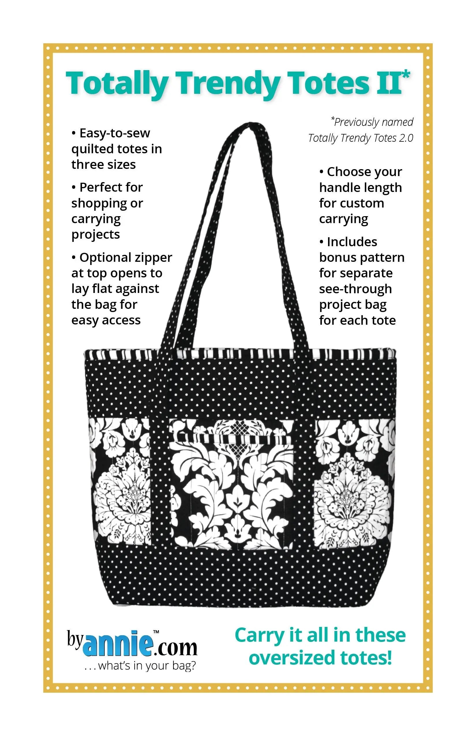 Totally Trendy Totes II - Linda's Electric Quilters