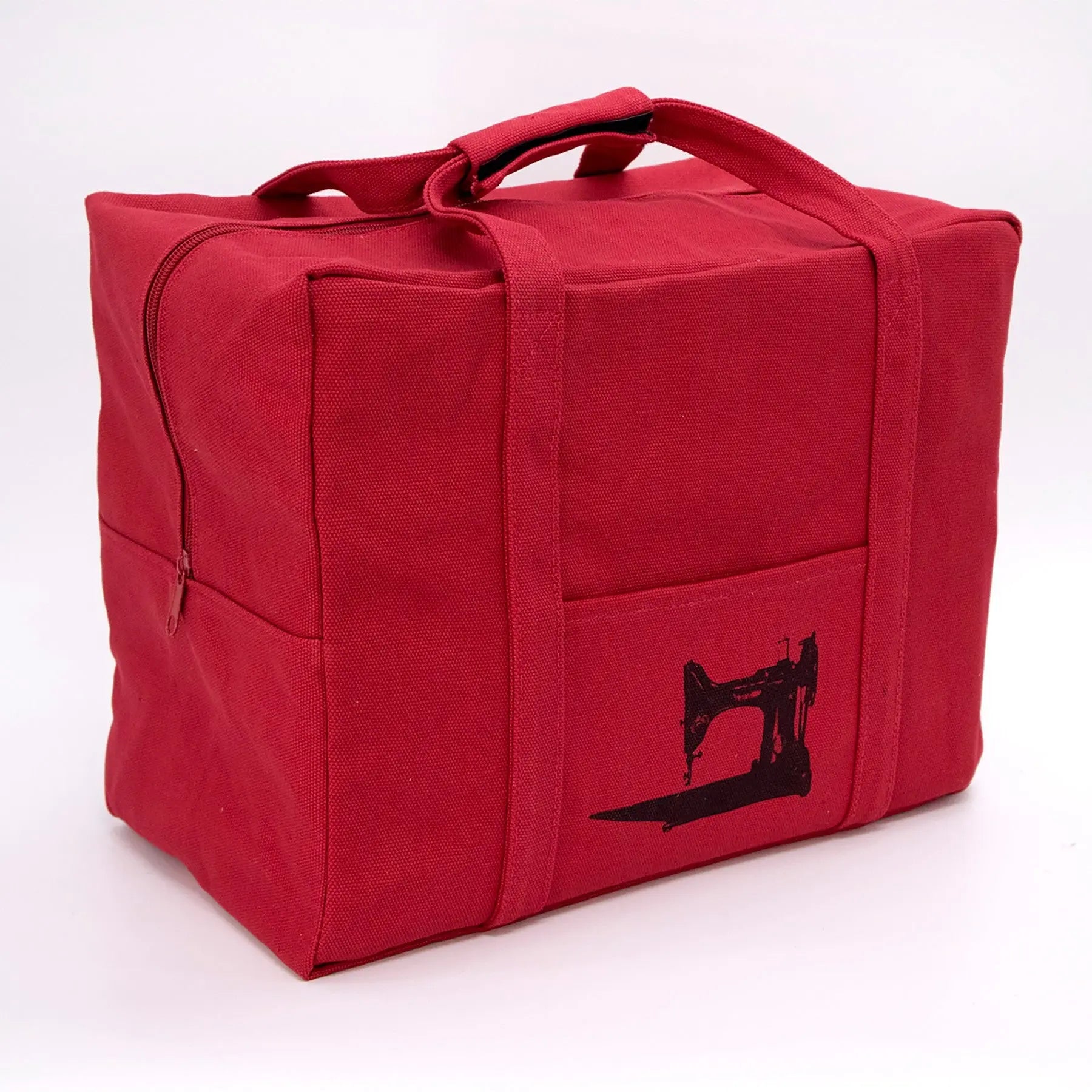 Tote Bag For Featherweight Case - Red - Linda's Electric Quilters