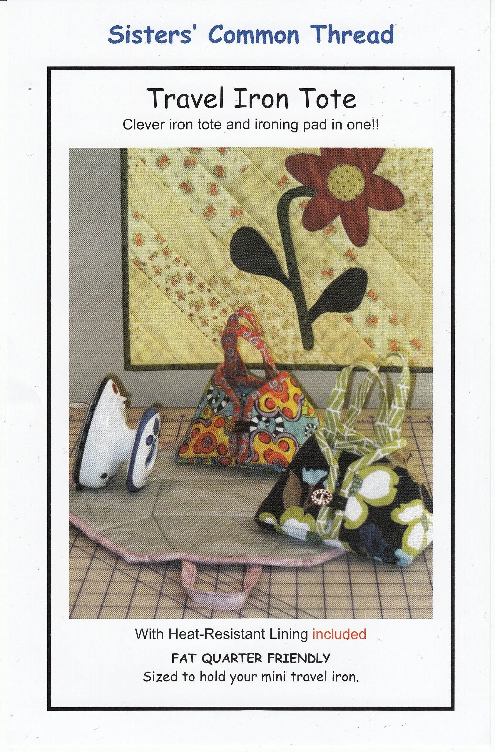 Travel Iron Tote - Linda's Electric Quilters