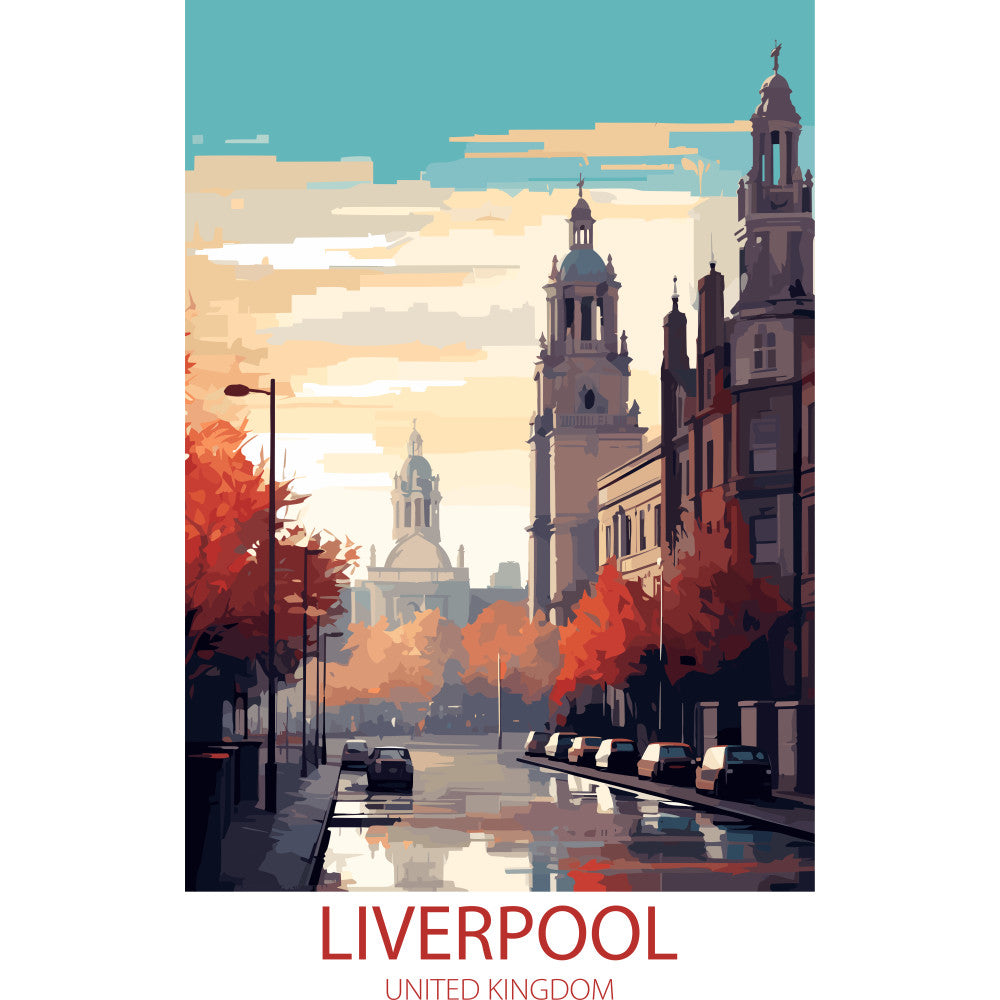 Travel Poster Fabric Panel 21 QuiltingFabricPanels