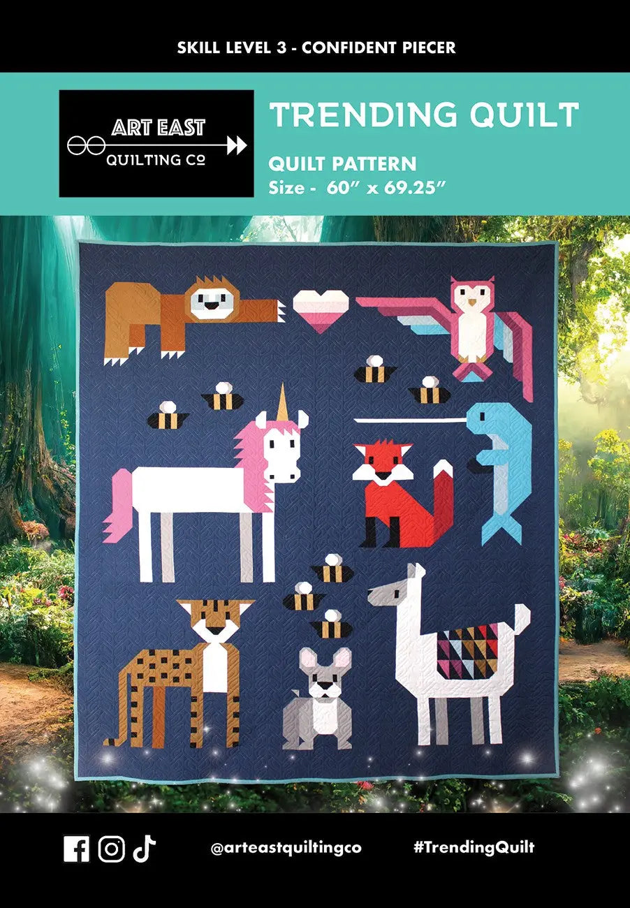 Trending Quilt Pattern - Linda's Electric Quilters