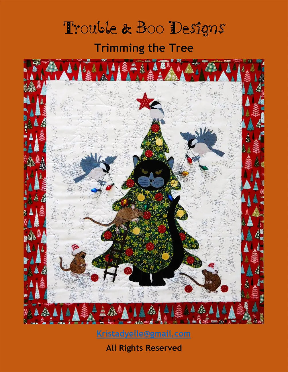 Trimming The Tree - Linda's Electric Quilters