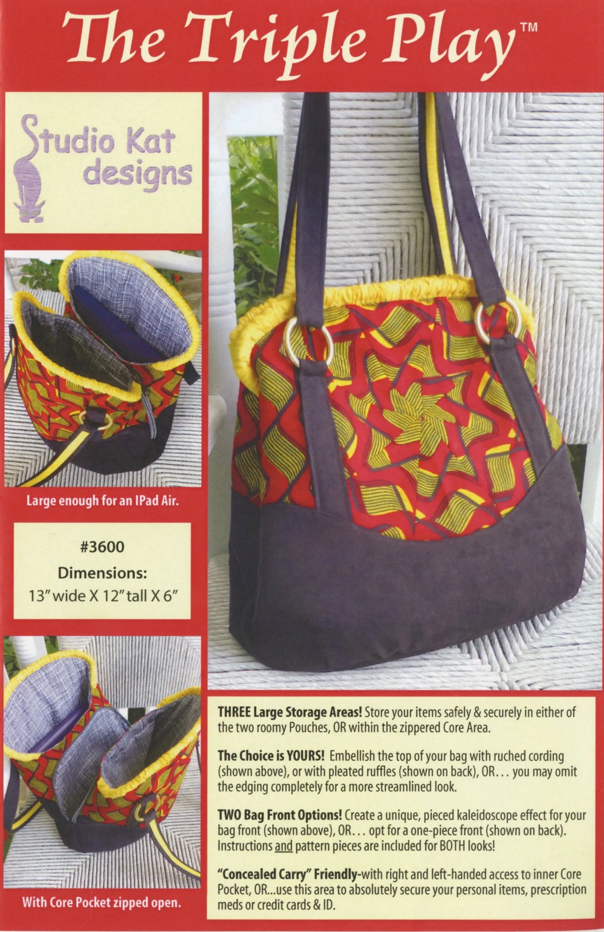 Triple Play - Linda's Electric Quilters