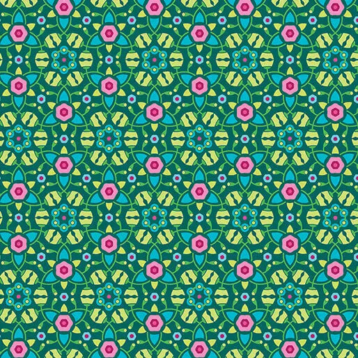 Truly - Garden - Clover 44" / 45" Fabric Per Yard The Fabric Company