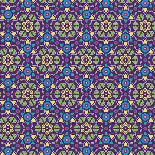 Truly - Garden - Plum 44" / 45" Fabric Per Yard The Fabric Company